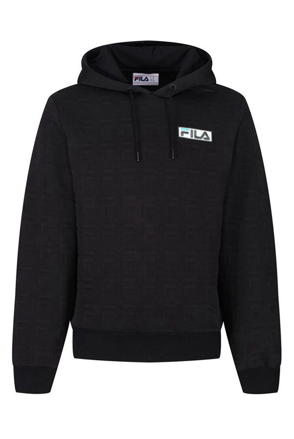 Sudaderas Fila Hombre Negras - Liberator Jacquard - España 972610BMD